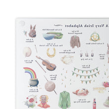 Load image into Gallery viewer, A Very Irish Alphabet Glass Cutting Board
