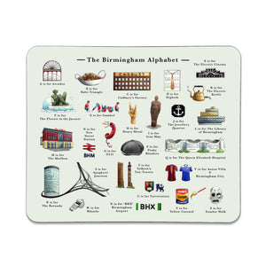 The Birmingham Alphabet Placemat