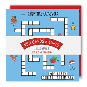 Activity Christmas Card - Christmas Crossword