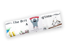 Load image into Gallery viewer, The British Springtime Alphabet Tea Towel
