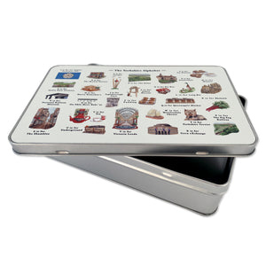 The Yorkshire Alphabet Storage Tin