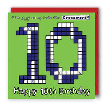 Load image into Gallery viewer, 10 today birthday card
