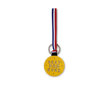Load image into Gallery viewer, &#39;Best Dad Ever&#39; Medal Keyring
