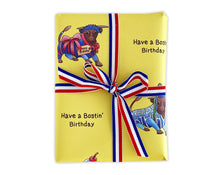 Load image into Gallery viewer, Birmingham Bull Birthday Gift Wrap
