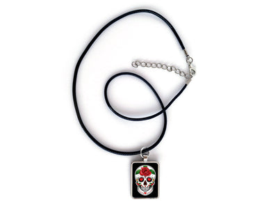 black sugar skull gothic jewellery gift idea for her