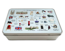 Load image into Gallery viewer, The Royal Alphabet Storage Tin

