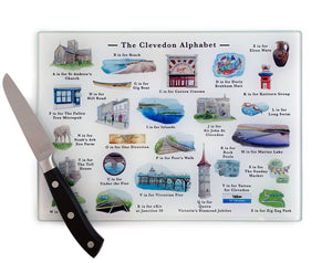 The Clevedon Alphabet Cutting Board