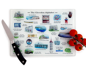 The Clevedon Alphabet Cutting Board