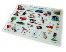 Load image into Gallery viewer, dog momma gift idea - tempered glass cutting board
