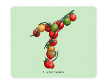 Load image into Gallery viewer, letter t personalised alphabet placemat new home gift idea for a couple
