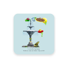 Load image into Gallery viewer, personalised gift idea alphabet coaster letter f
