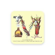 Load image into Gallery viewer, personalised gift idea alphabet coaster letter m
