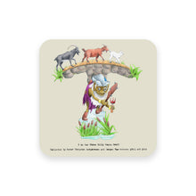 Load image into Gallery viewer, personalised gift idea alphabet coaster letter t
