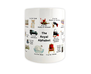 The Royal Alphabet Mug