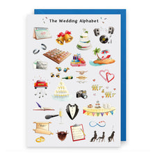 Load image into Gallery viewer, The Wedding Alphabet Greeting Card
