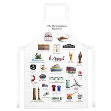 Load image into Gallery viewer, The Birmingham Alphabet Apron - Adult
