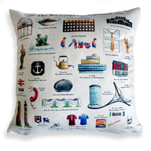 Load image into Gallery viewer, the birmingham alphabet cushion leaving gift idea
