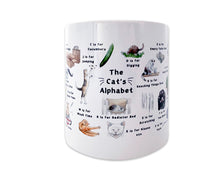 Load image into Gallery viewer, cat mug in the uk. Funny cat gift idea for her or cat gift idea for him
