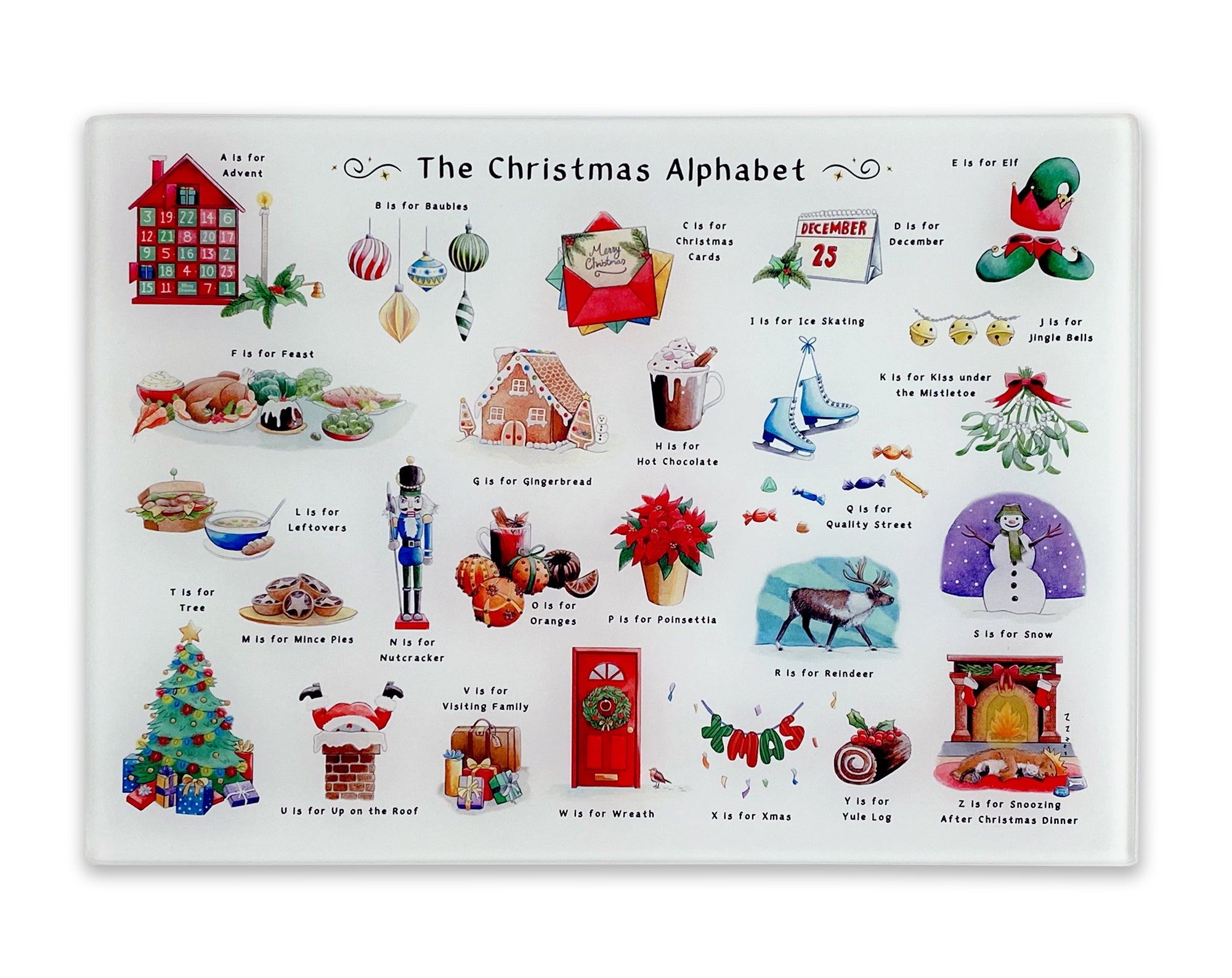 The Christmas Alphabet – Yeti Cards & Gifts