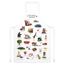 Load image into Gallery viewer, The Dog&#39;s Alphabet Apron - Adult
