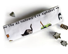 Load image into Gallery viewer, halloween gift idea for her gothic tea towel
